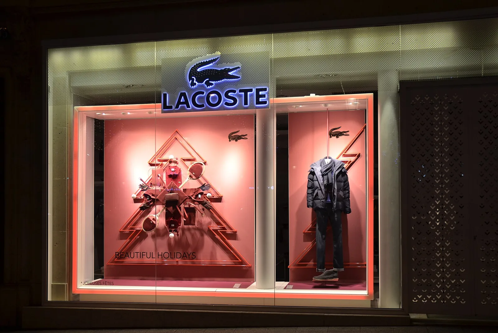 Lacoste stores worldwide